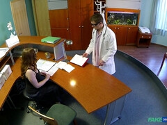 Fake Hospital - Doctor Gives His New Receptionist A Full Body Fucking 1 - Helen