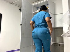 Amateur, Gorda, Médico, Erótico, Latina, Oficina, Aceite, Sexo soft