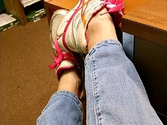 mature foot shoe fetish compliation