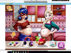 Frozen-elza, pregnant